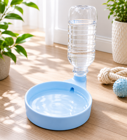 Automatischer Wasserspender | Trinknapf mit PET-Flasche