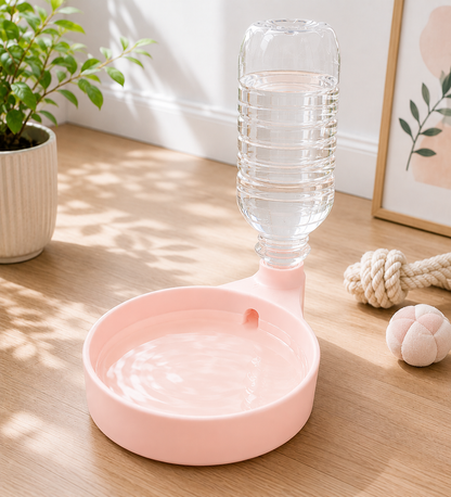 Automatischer Wasserspender | Trinknapf mit PET-Flasche