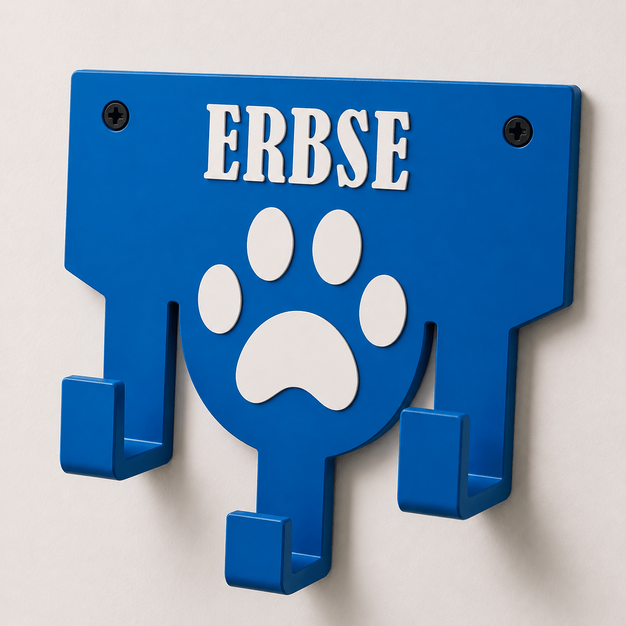 Personalisierter Leinenhalter mit Wunschname | Hundegarderobe - Numbini