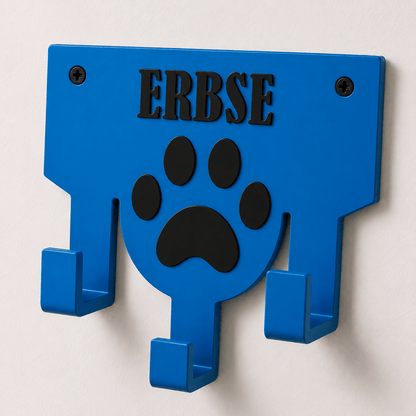 Personalisierter Leinenhalter mit Wunschname | Hundegarderobe - Numbini